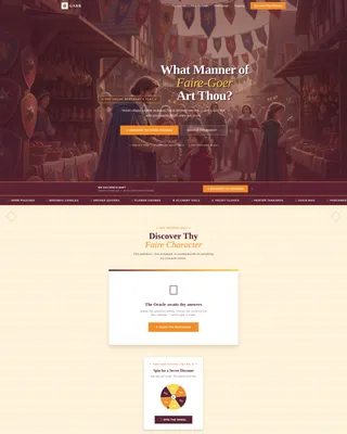 Hobby & Passion Supplies Professional Website Template