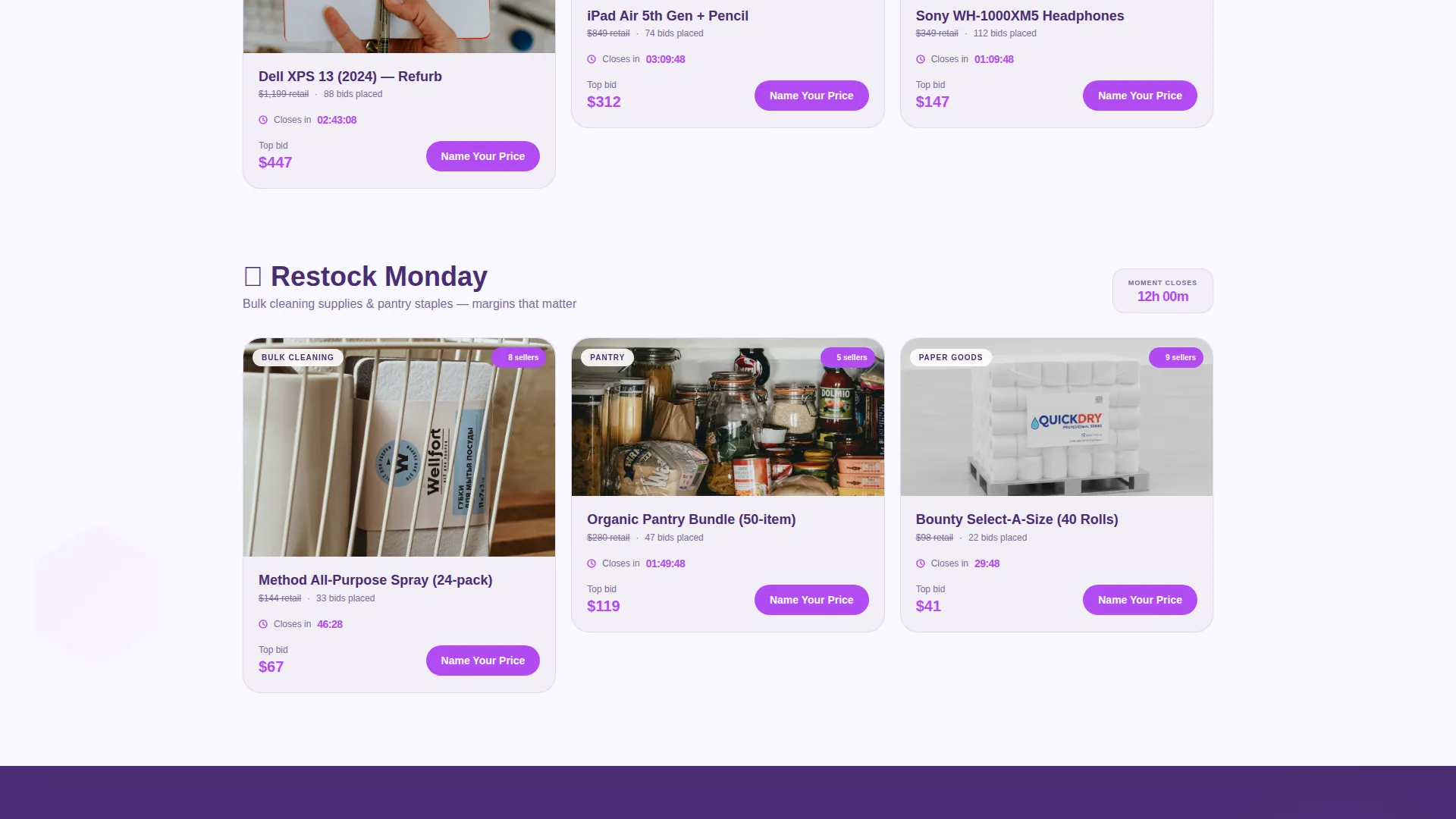Expert Auction Platforms & Types Professional Website Template