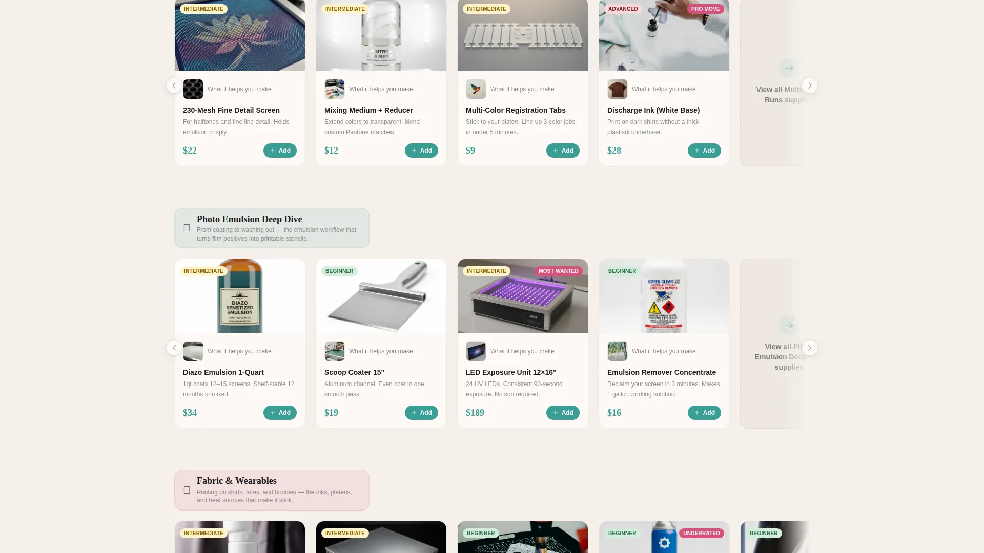 Hobby & Passion Supplies Professional Website Template