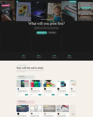 Hobby & Passion Supplies Professional Website Template