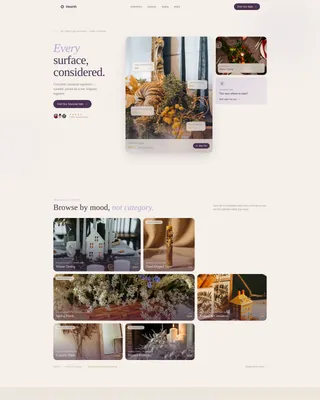 Specialist Home Décor & Lifestyle Professional Website Template