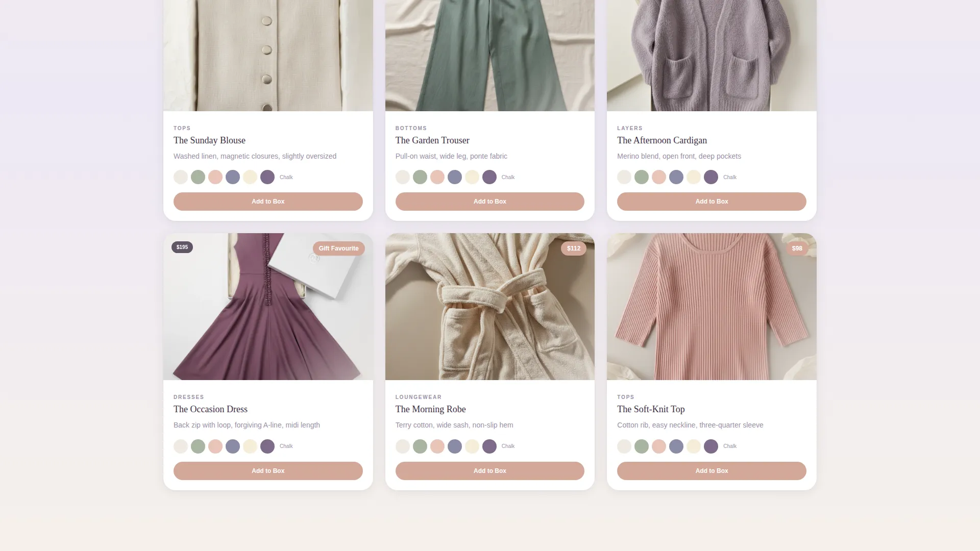 Senior Fashion Landing Page Template | Elegant & Shoppable