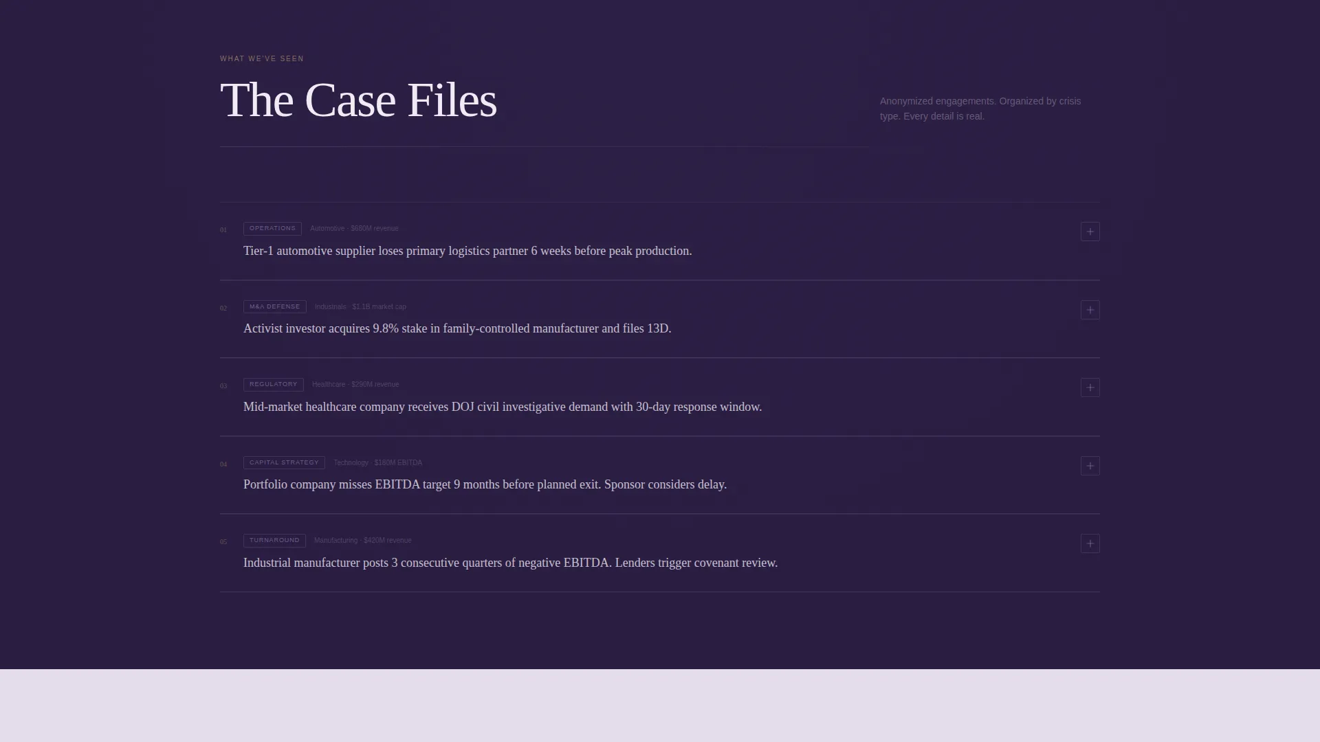 Elite Consulting Firm Landing Page Template