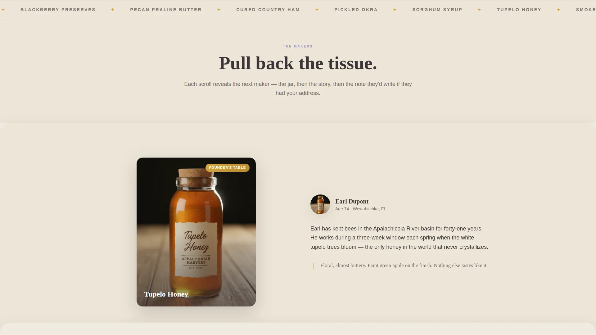 Artisan Farmstead Landing Page Template