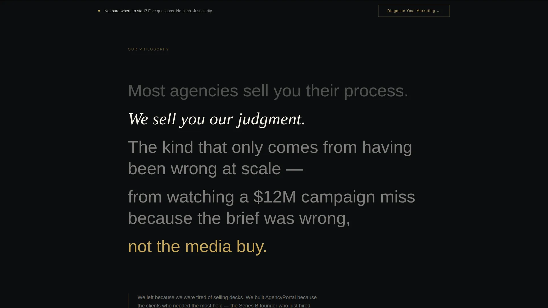 Elite Senior Agency Landing Page Template