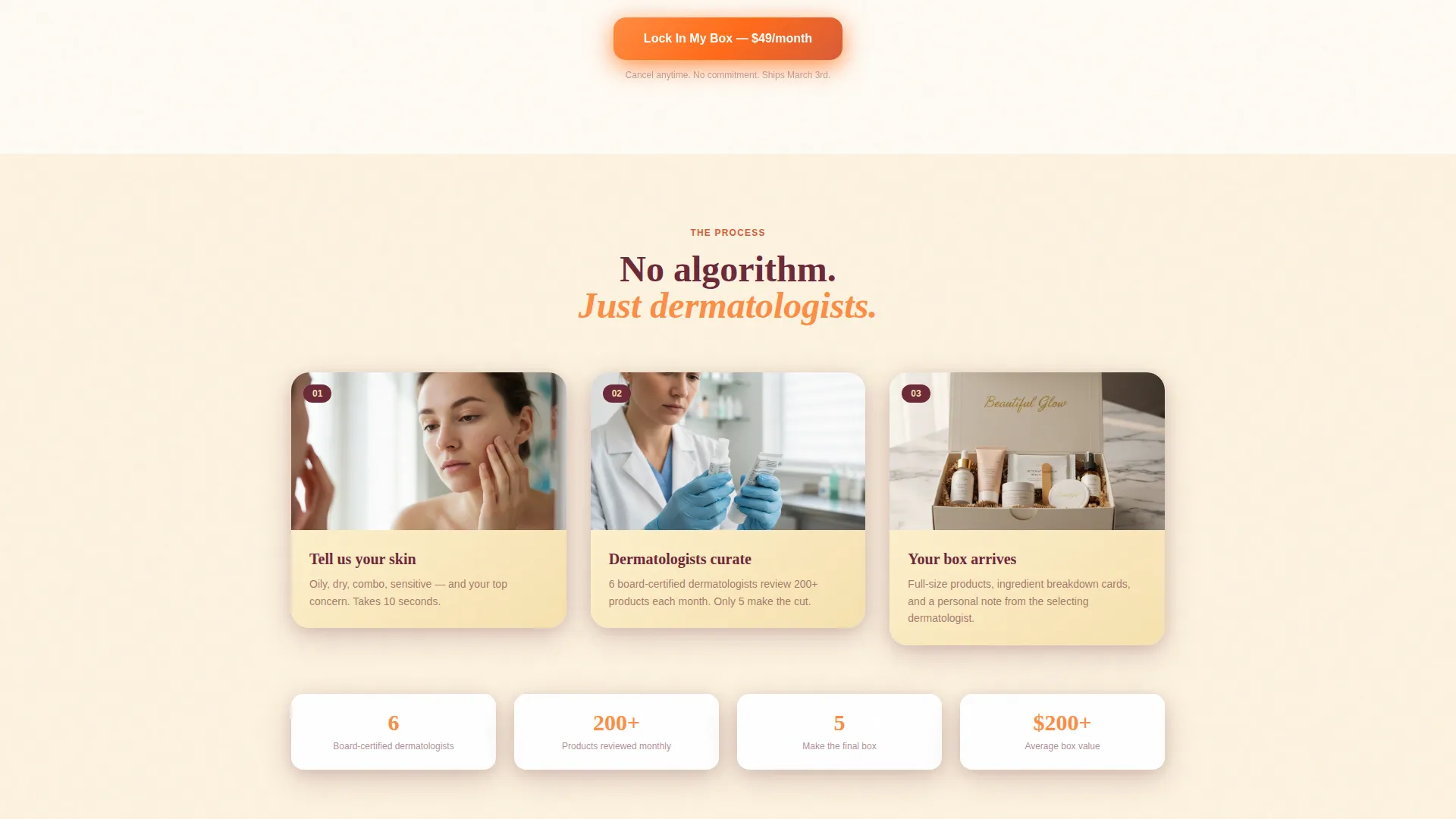 Subscription Box Services Pre-Launch & Coming Soon Website Template