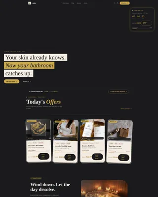 Soap & Bath Products Flash Deal Landing Page