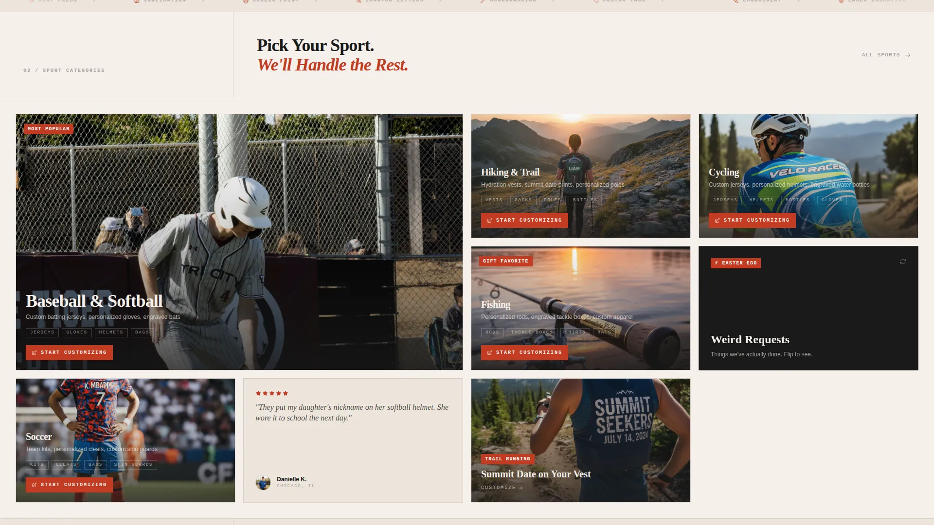 Bold Personalization Landing Page Template