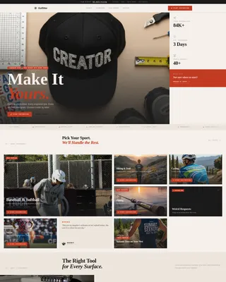 Bold Personalization Landing Page Template
