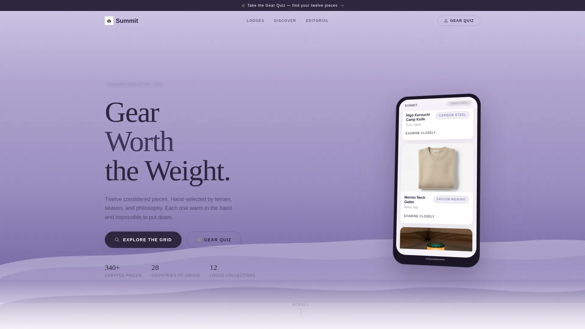 Premium Outdoor Masonry Landing Page Template