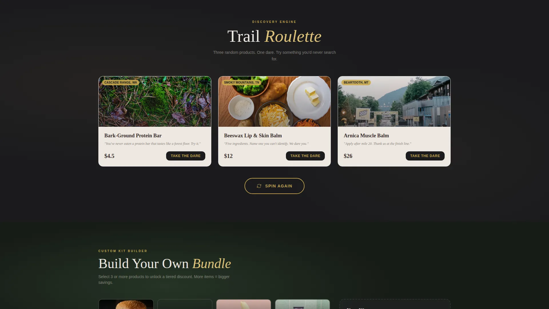 Rugged Outdoor Landing Page Template