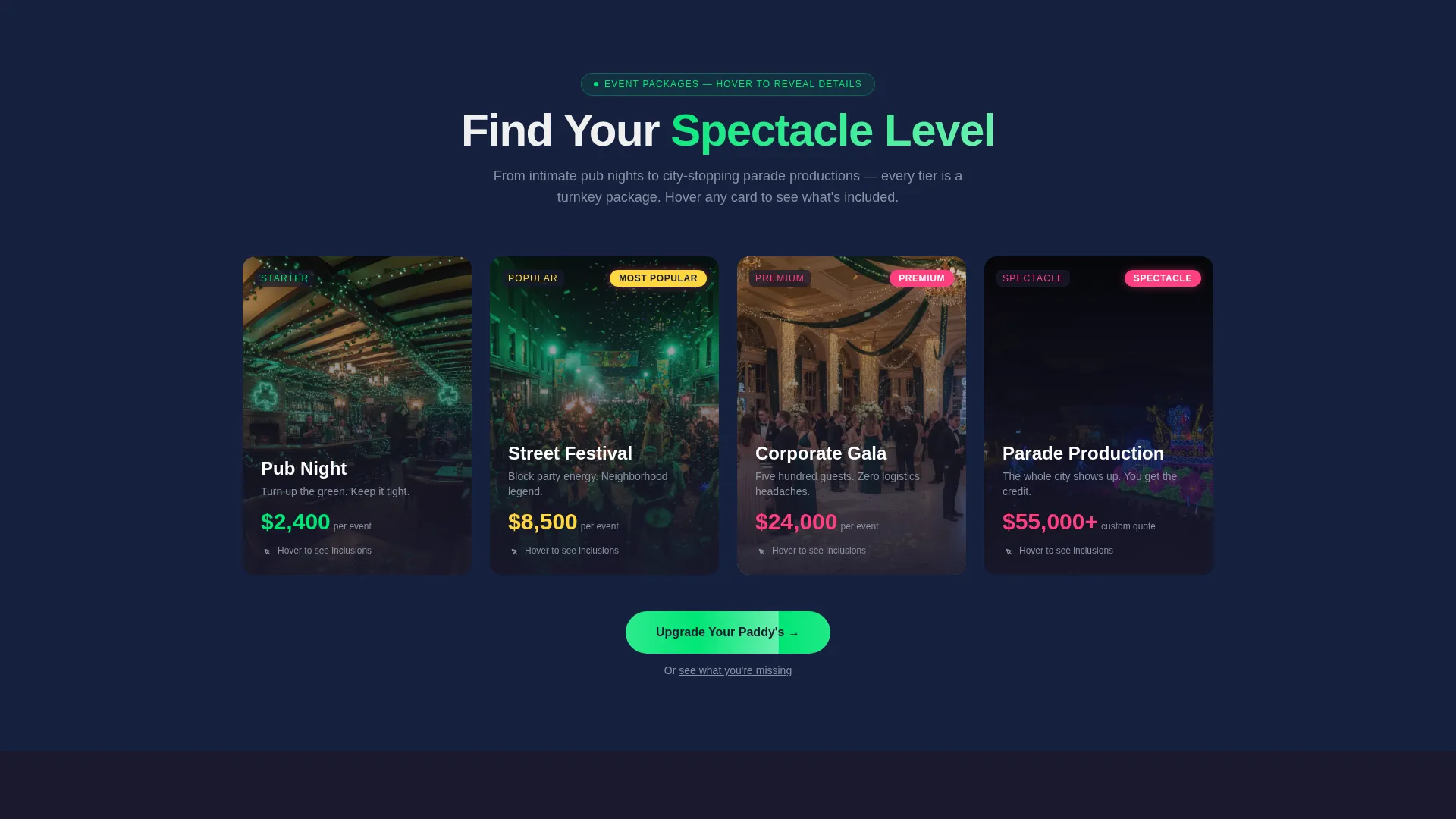 Specialist St. Patrick's Day Business Pre-Launch & Coming Soon Website Template