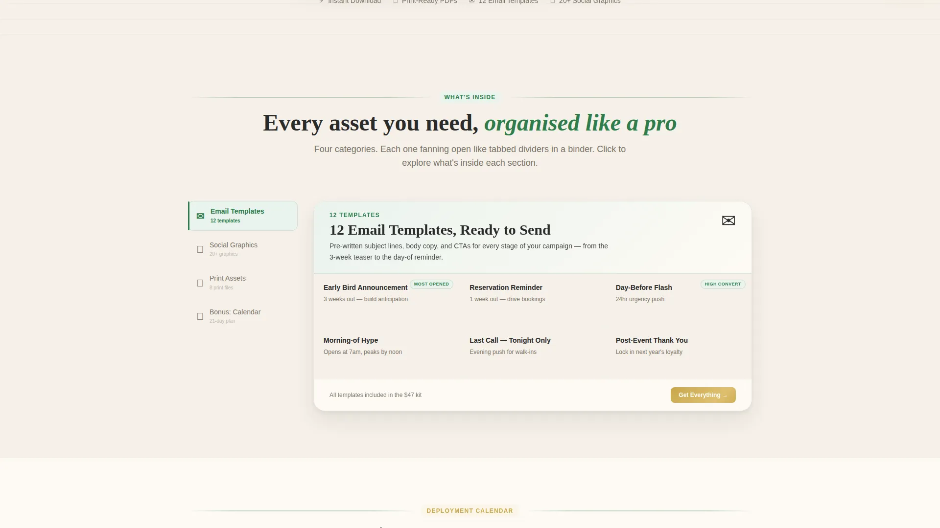 Advanced St. Patrick's Day Business Professional Website Template