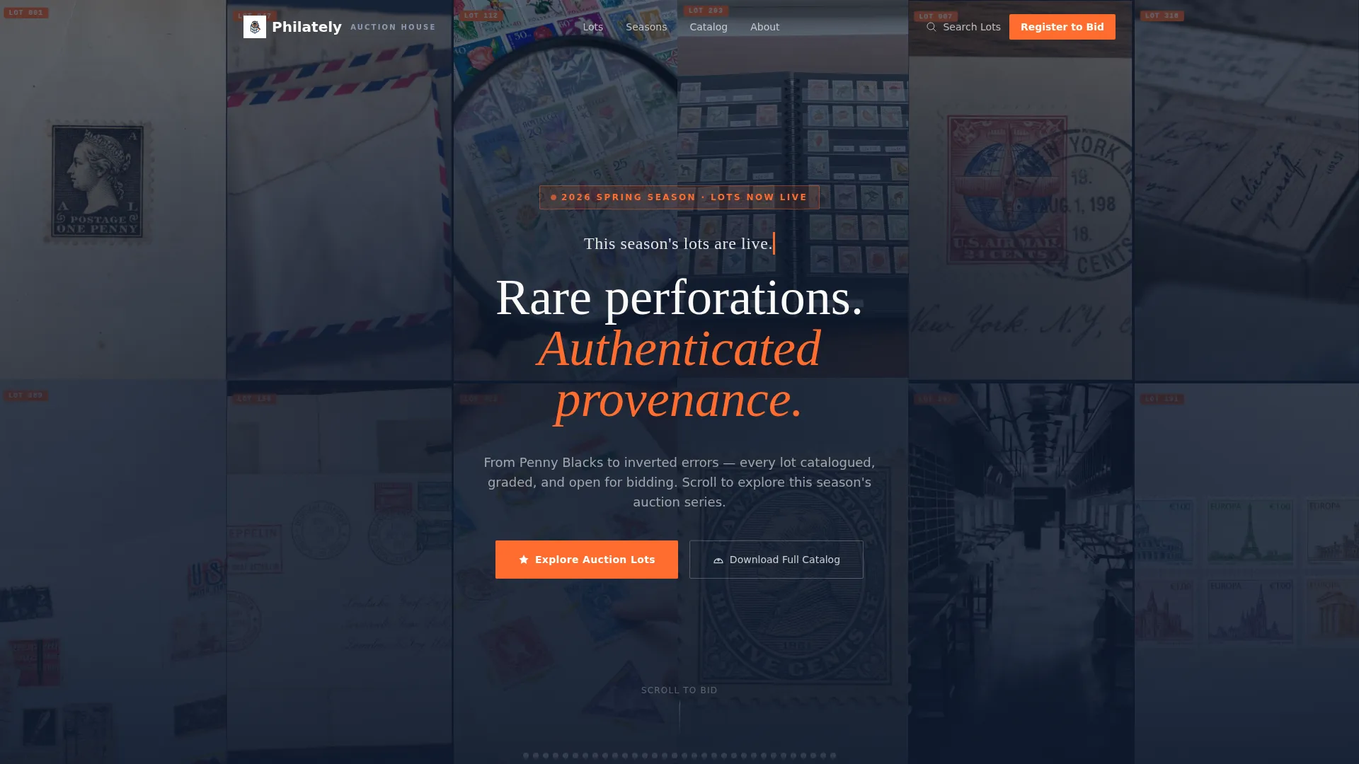 Auction Platforms & Types Pre-Launch & Coming Soon Website Template
