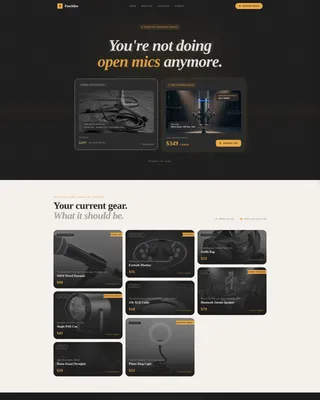 Hobby & Passion Supplies Professional Website Template