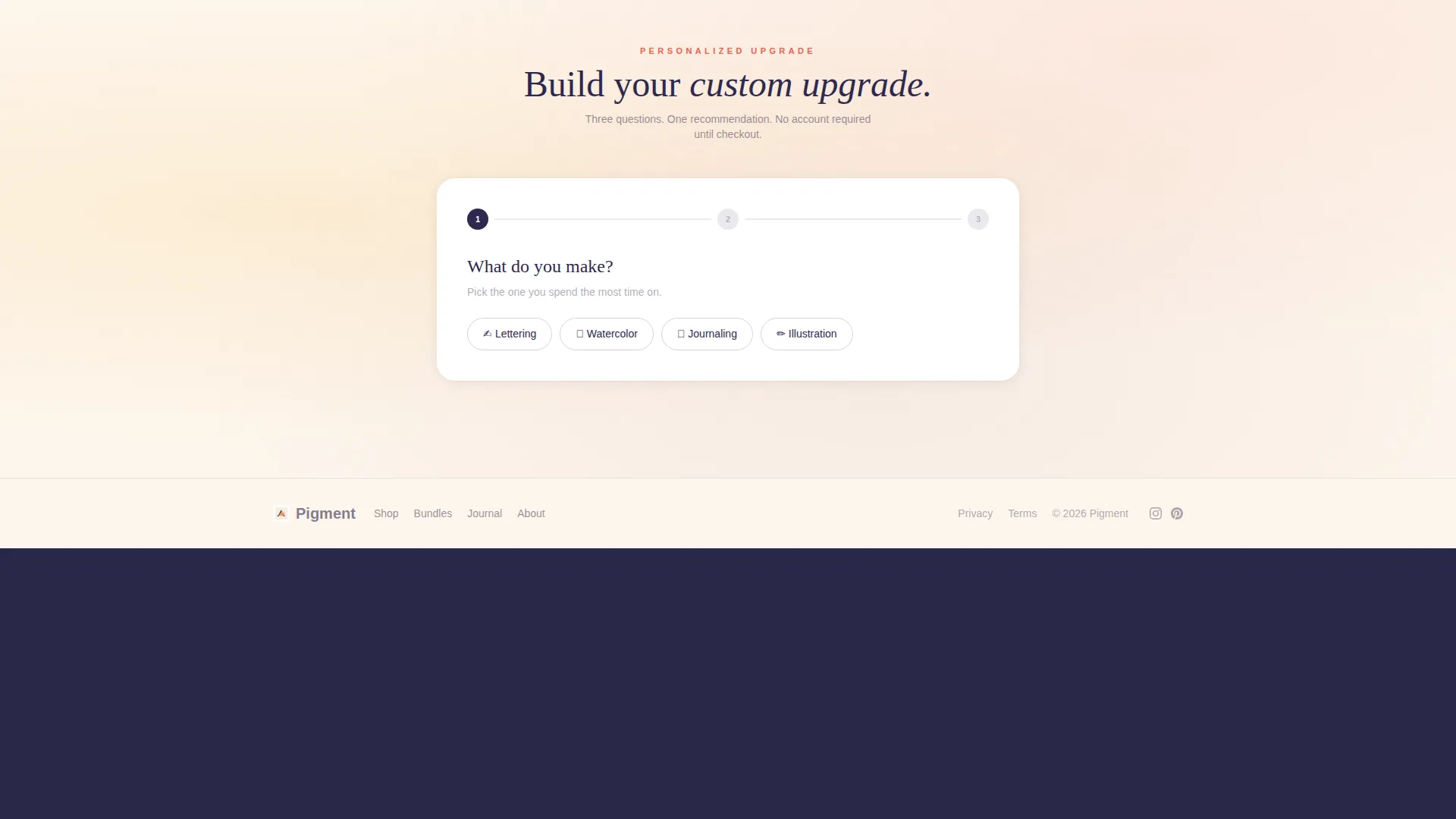 Dynamic Art Supplies Landing Page Template