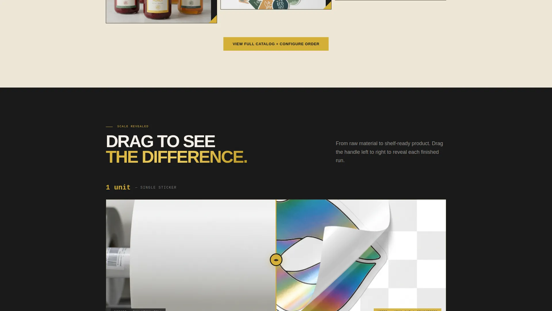 Wholesale Stickers & Decals Landing Page Template