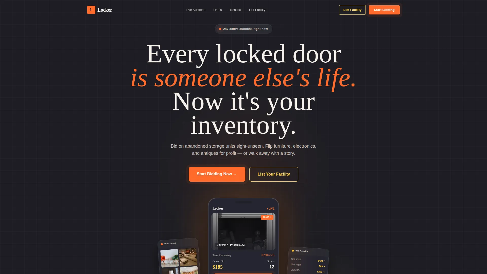 Advanced Auction Platforms & Types Professional Website Template