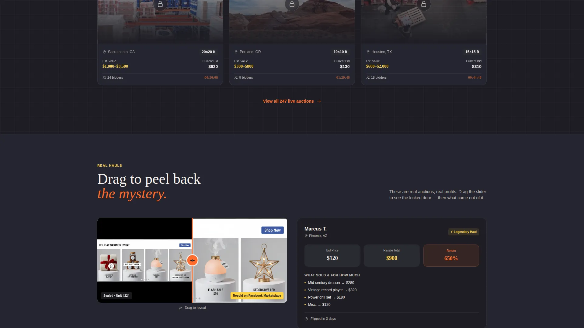 Advanced Auction Platforms & Types Professional Website Template