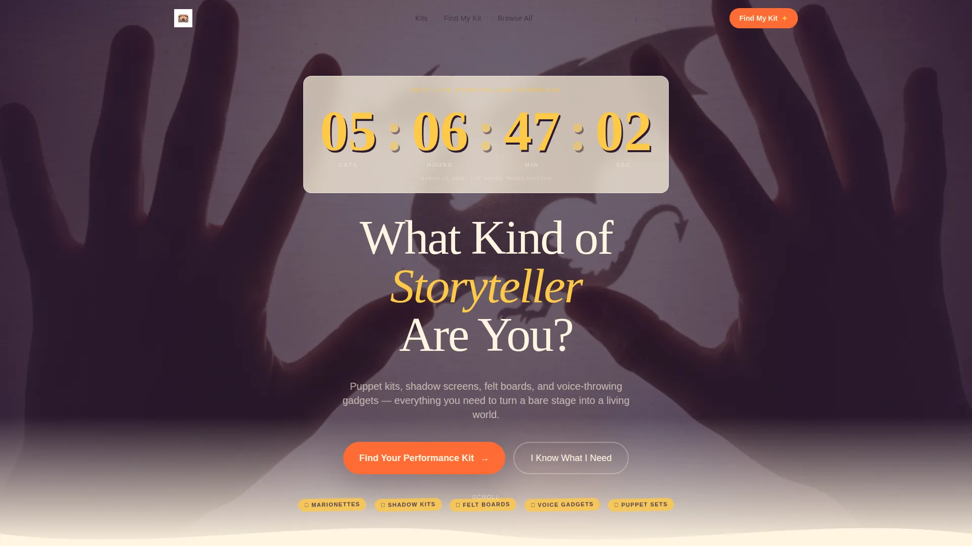 Hobby & Passion Supplies Pre-Launch & Coming Soon Website Template