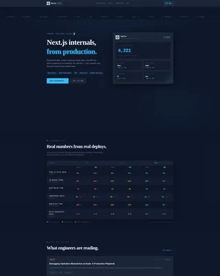 Powerful Next.js | Free Website Template | Rocket