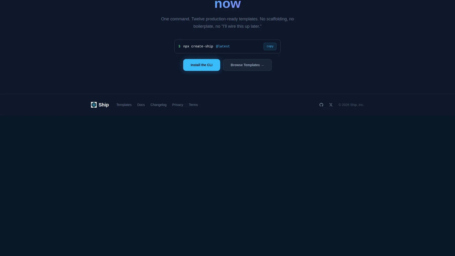 Powerful Next.js | Free Website Template | Rocket