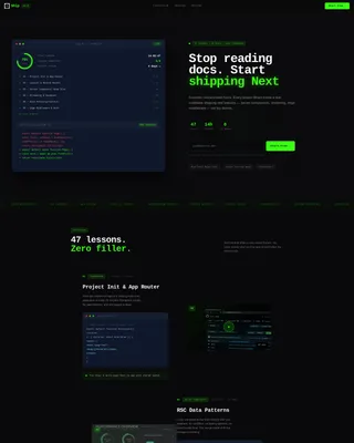 Innovative Next.js Framework | Free Website Template | Rocket