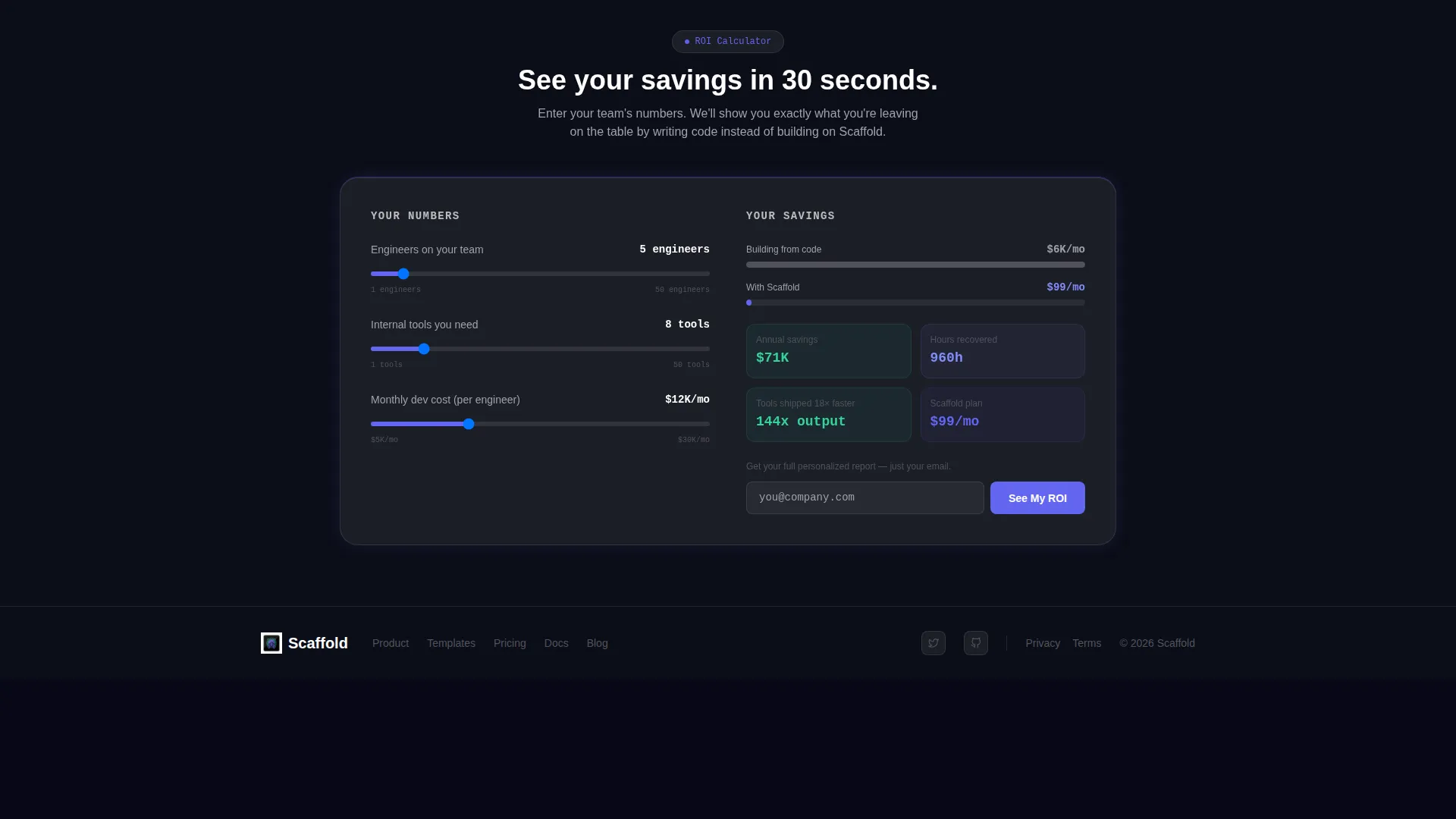 Software & SaaS Professional Website Template