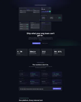 Software & SaaS Professional Website Template