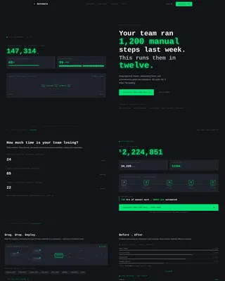 No-Code Enterprise Software Cost Calculator Website Template