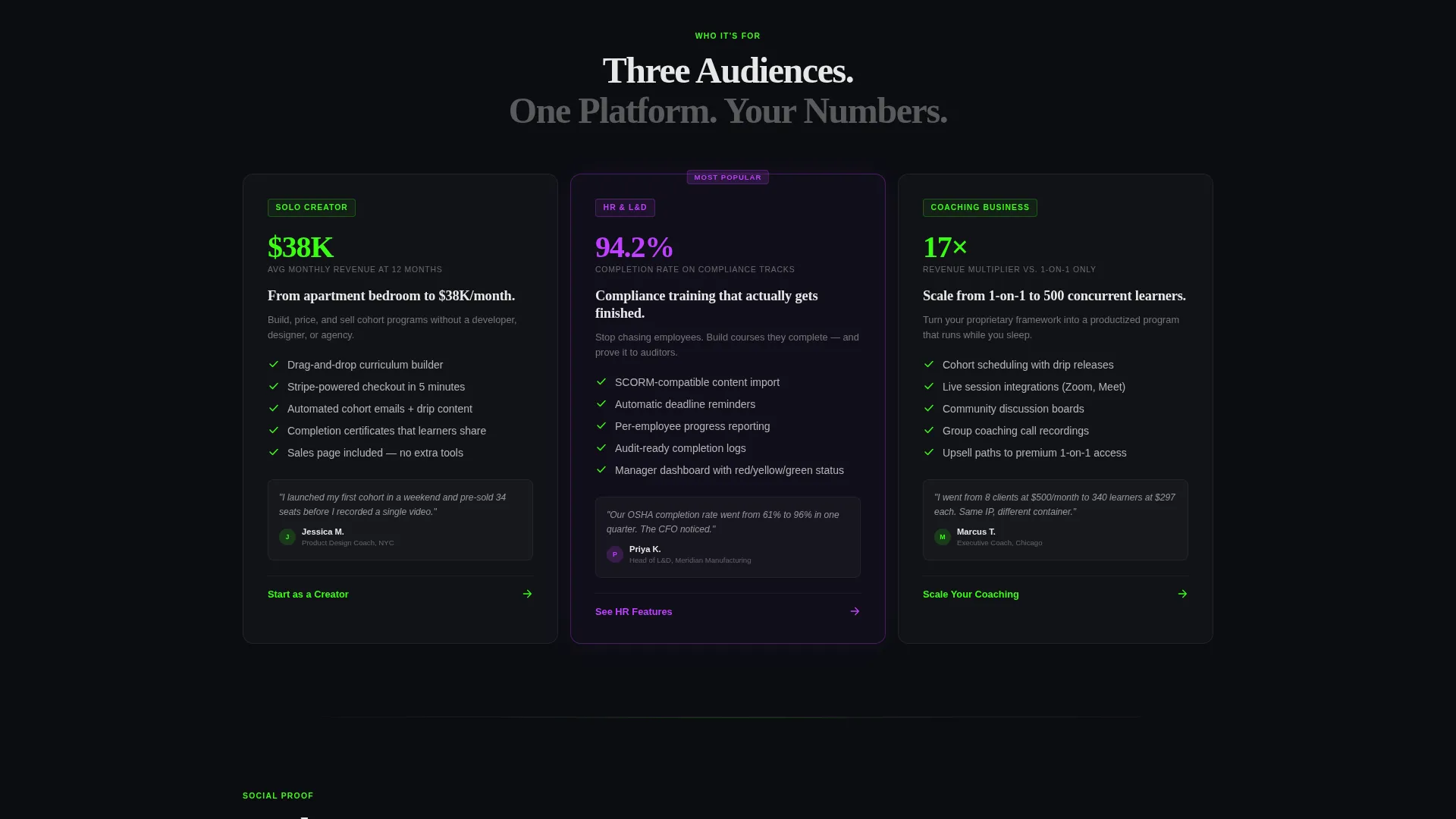 No-Code Enterprise Software Specialist Professional Website Template