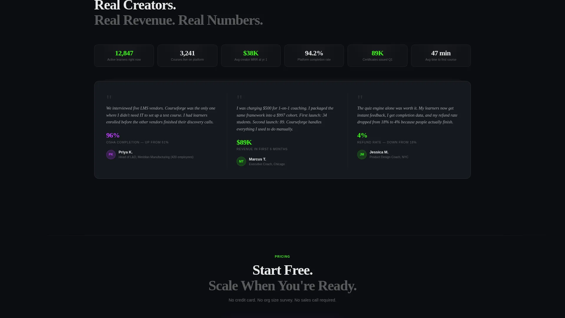 No-Code Enterprise Software Specialist Professional Website Template