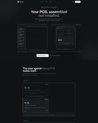 No-Code Enterprise Software Reviews Website Template