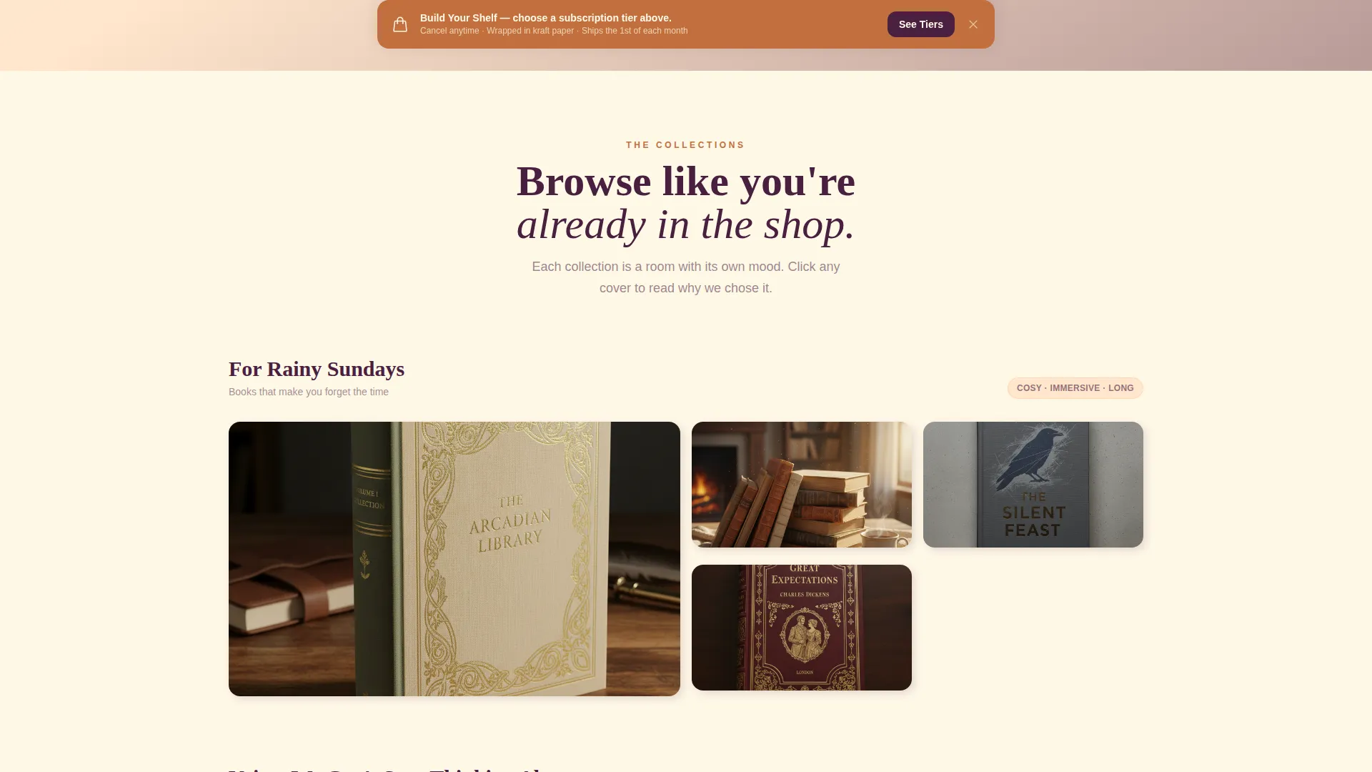 Subscription-Based Business Booking Website Template