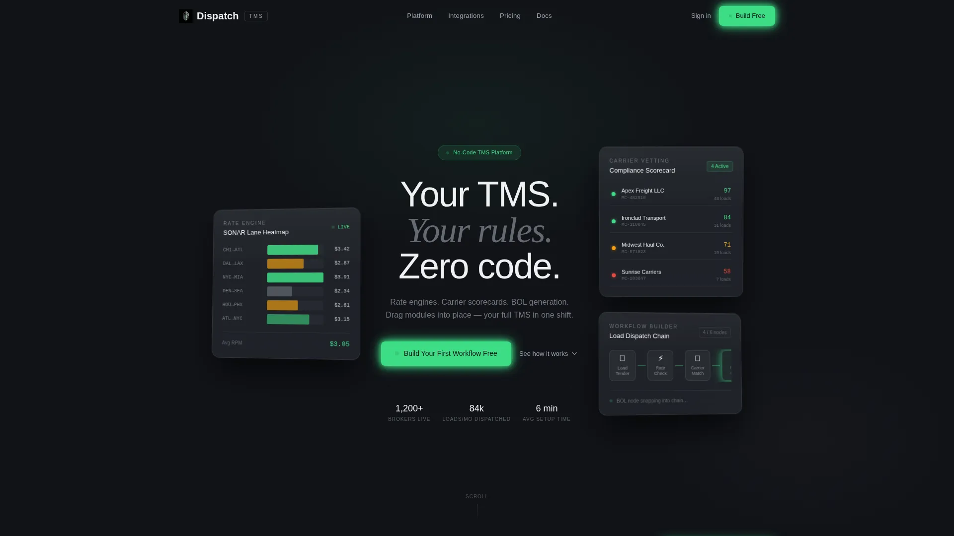 No-Code Enterprise Software Careers Website Template