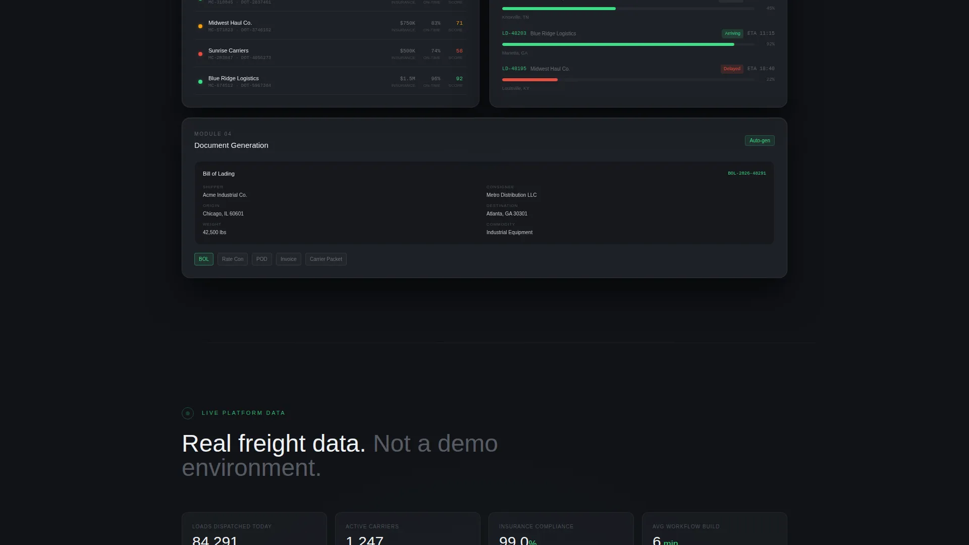 No-Code Enterprise Software Careers Website Template
