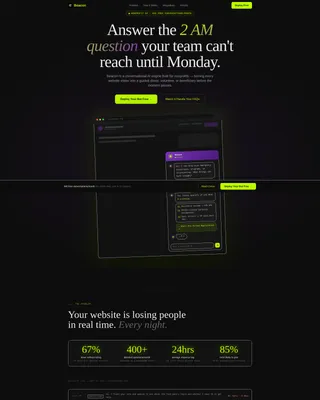 AI for Nonprofit Professional Website Template