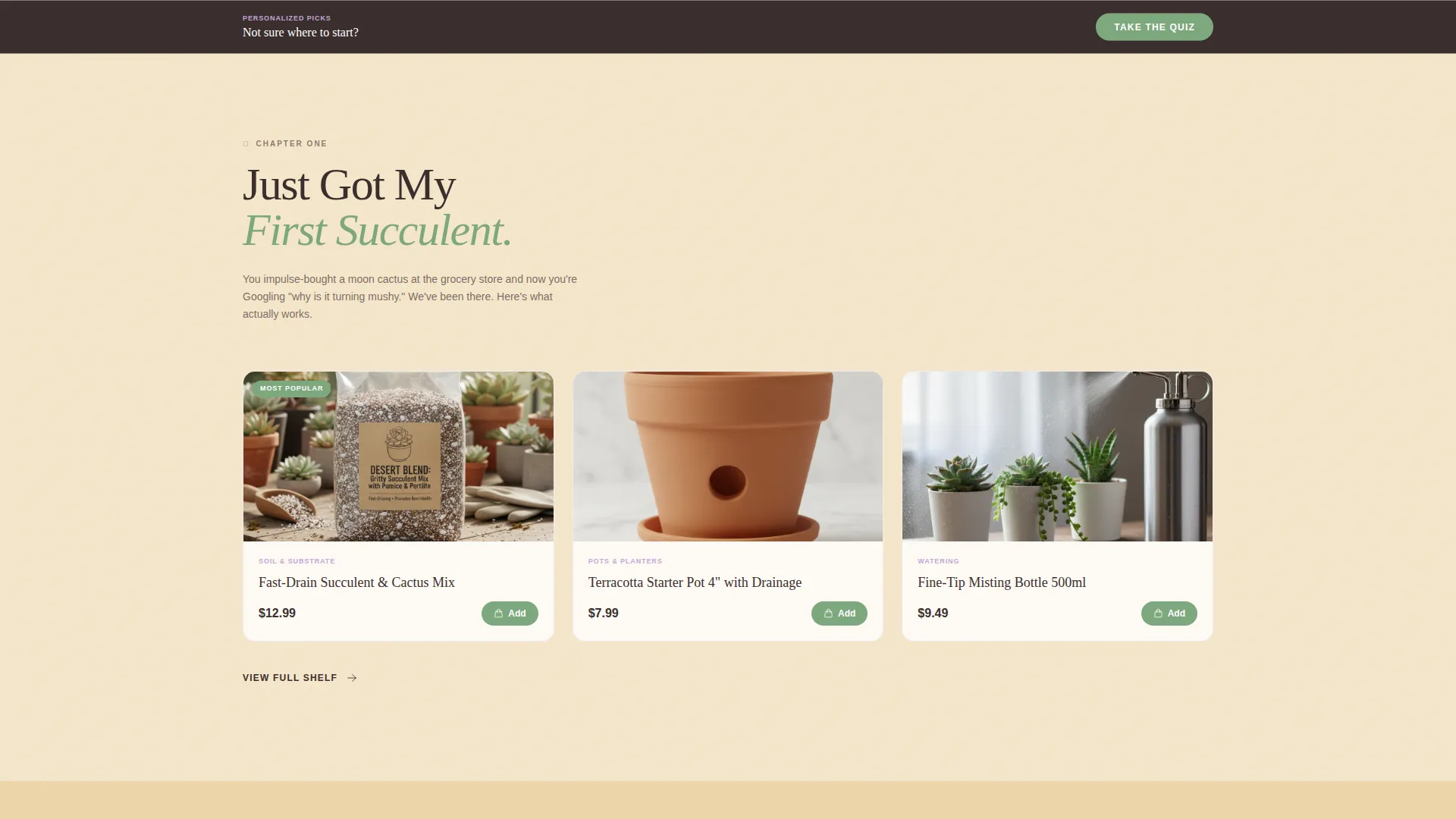 Hobby & Passion Supplies Professional Website Template