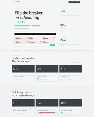 AI for Nonprofit Booking Website Template