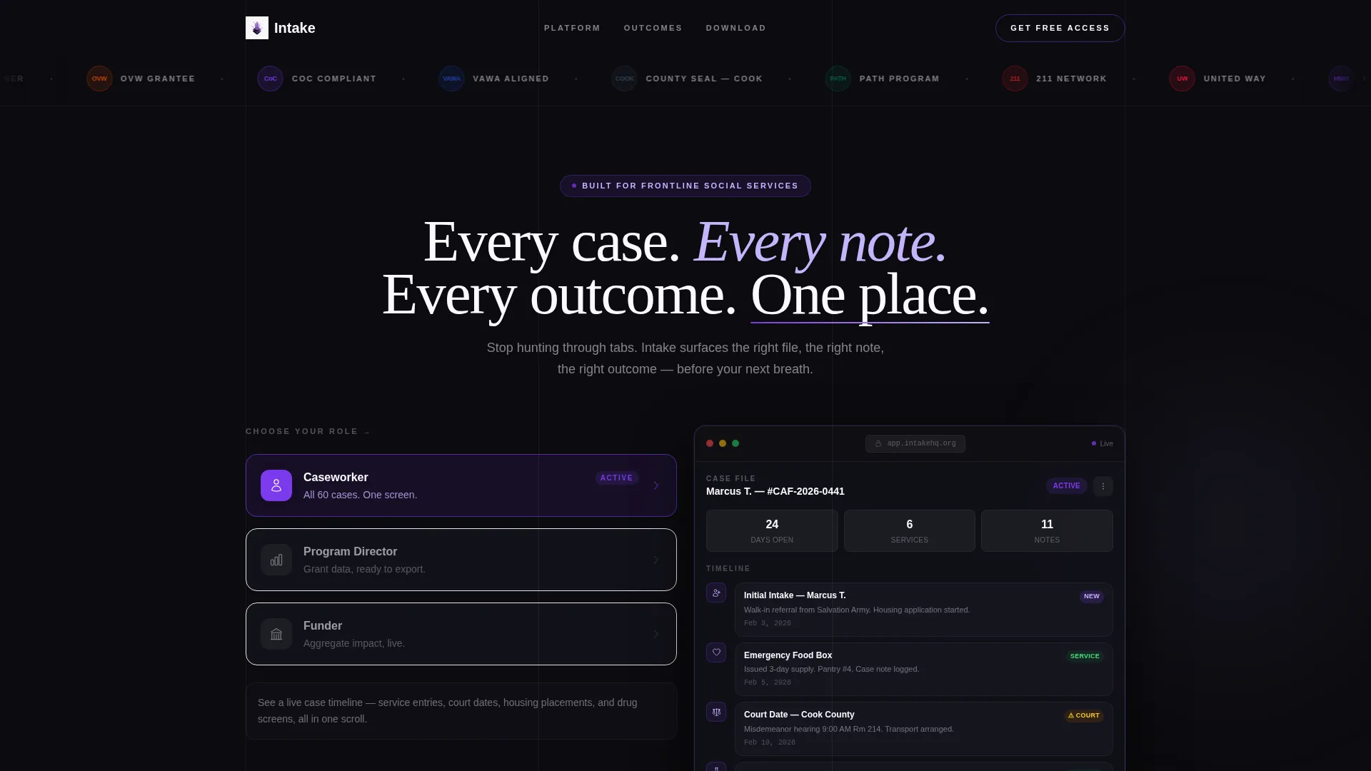 Nonprofit Software Professional Website Template