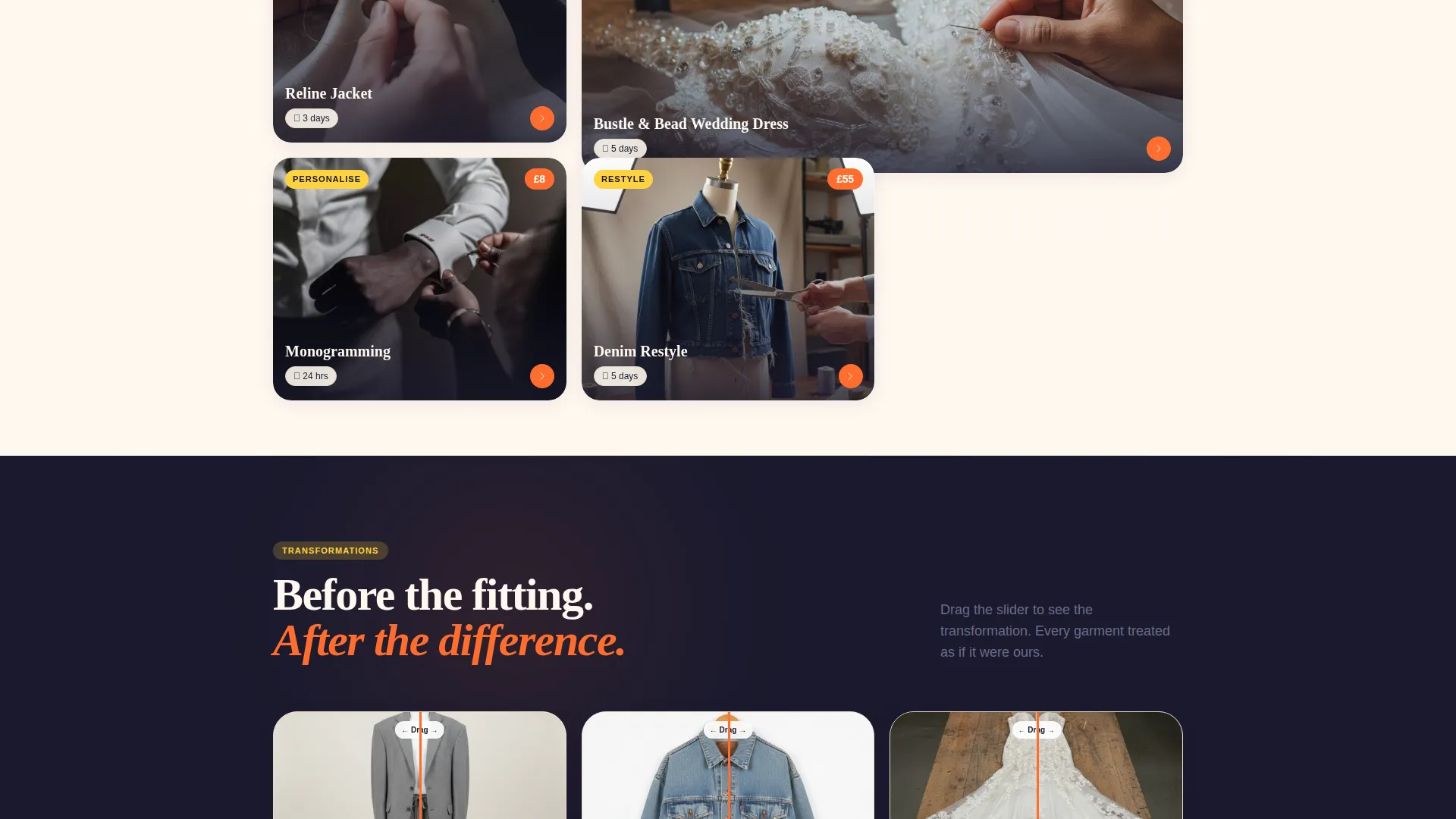 Local Brick & Mortar Business Appointment Booking Website Template