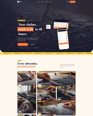 Local Brick & Mortar Business Appointment Booking Website Template