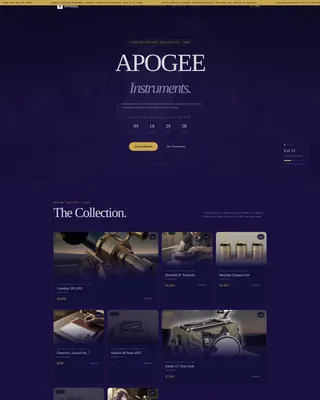 Artisan Telescope & Astronomy Gear Landing Page