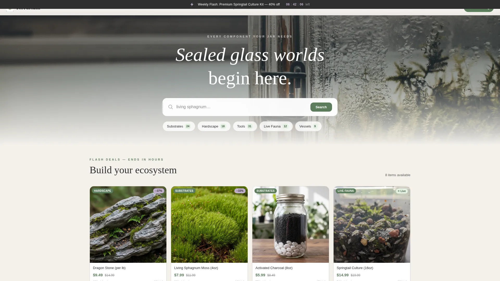 Hobby & Passion Supplies Professional Website Template