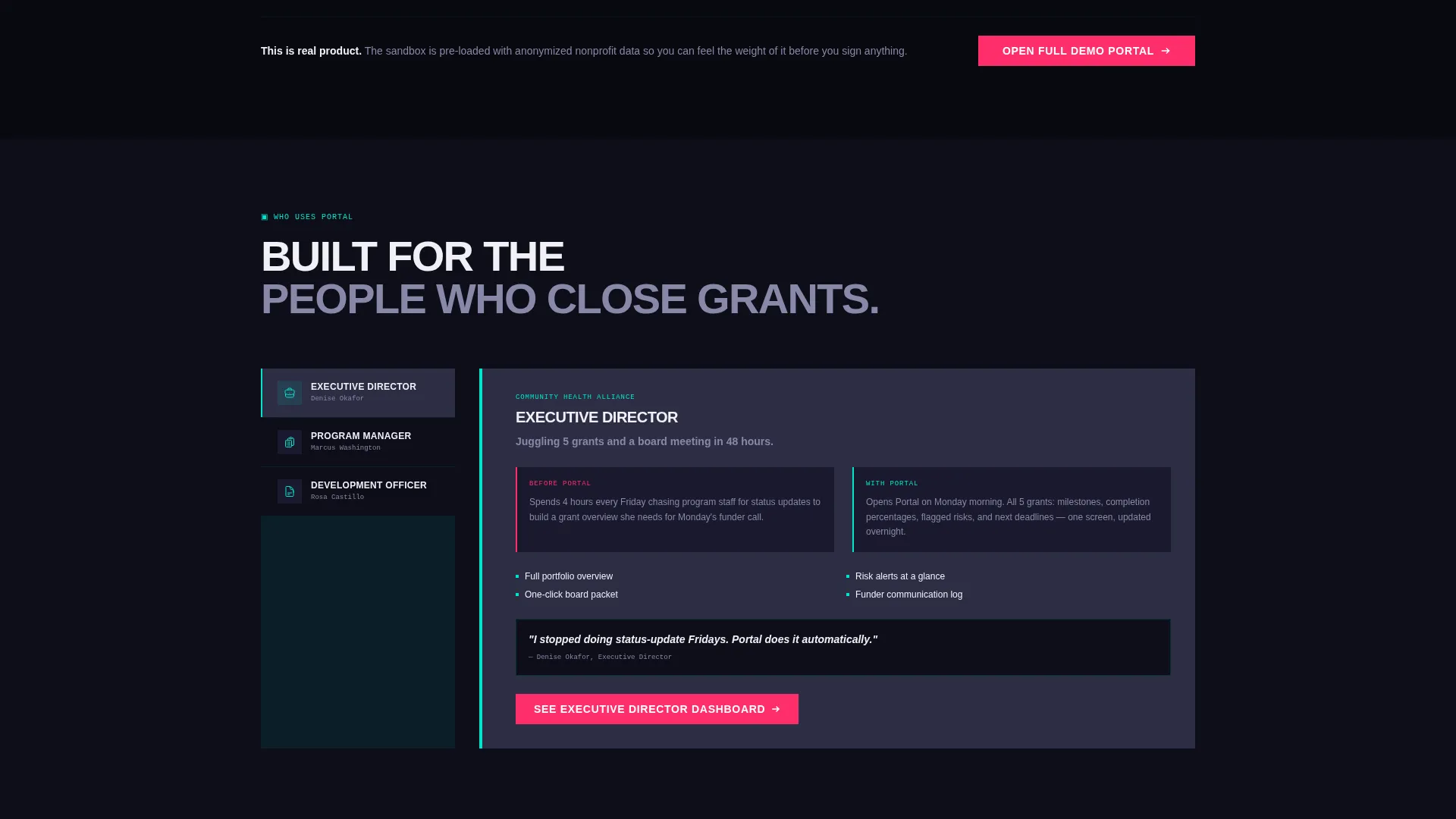 Nonprofit Digital Presence Reviews Website Template