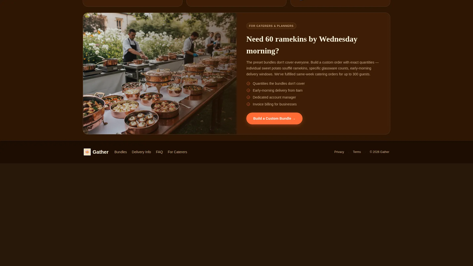 Festive Thanksgiving Rental Landing Page Template