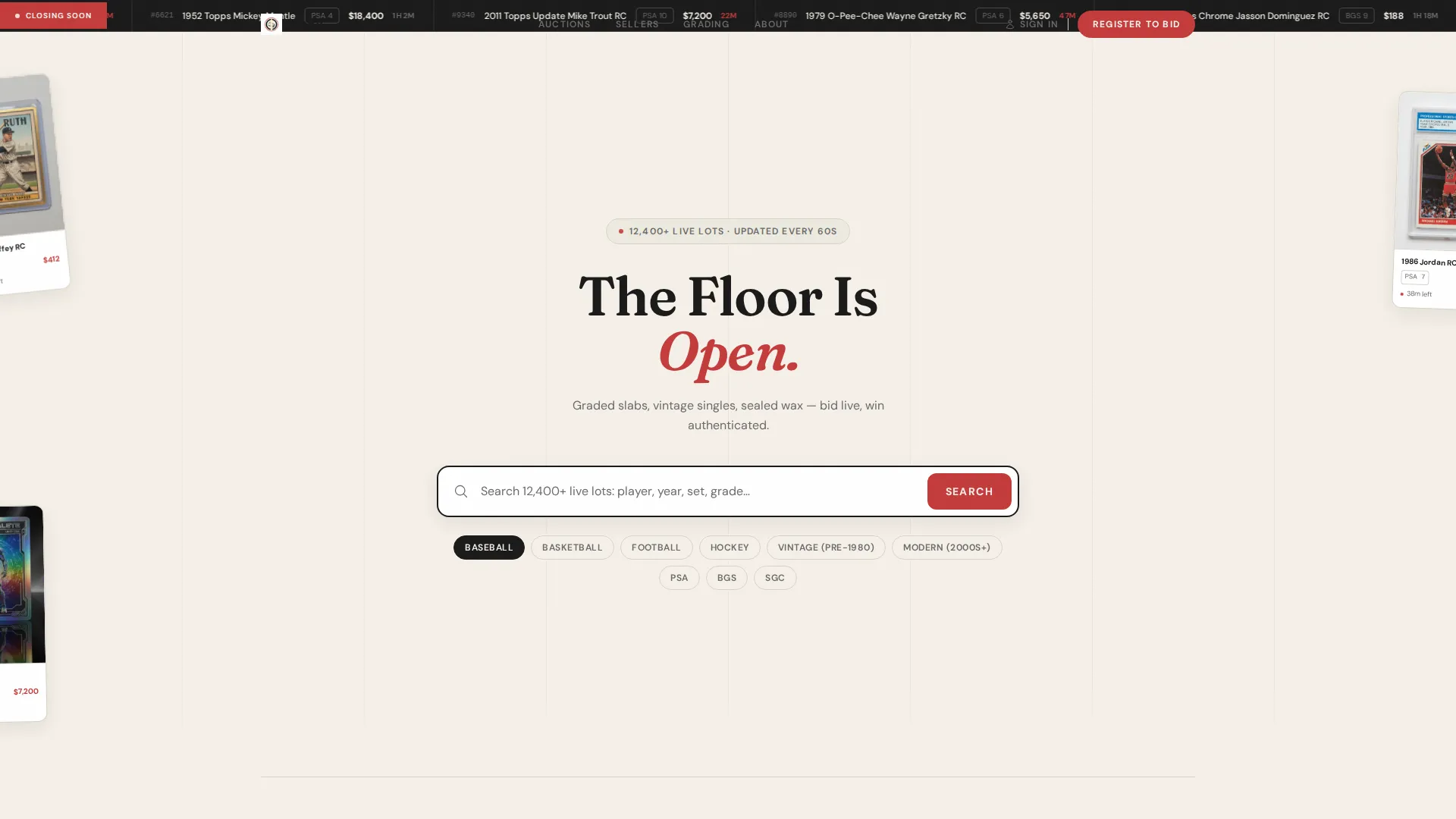 Premium Auction Platforms & Types Professional Website Template