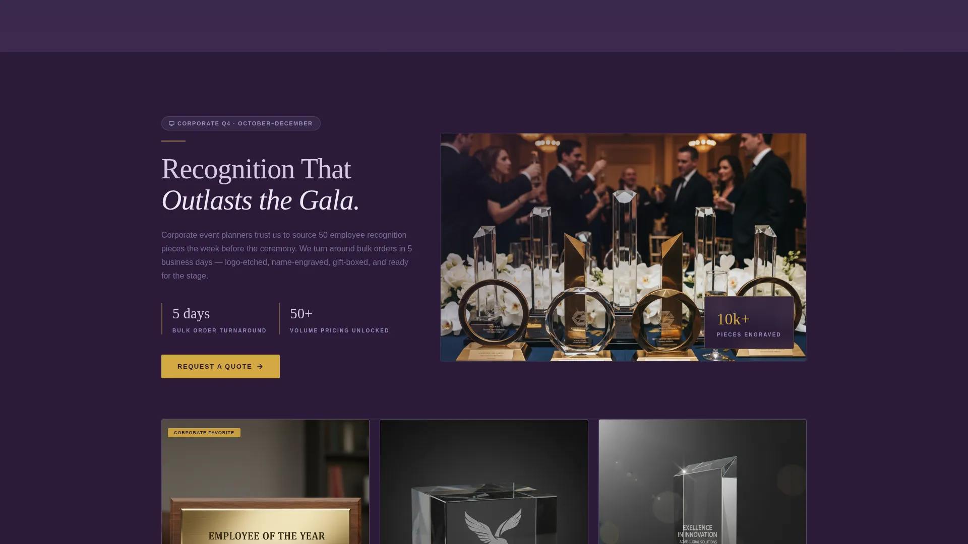 Local Brick & Mortar Business Professional Website Template