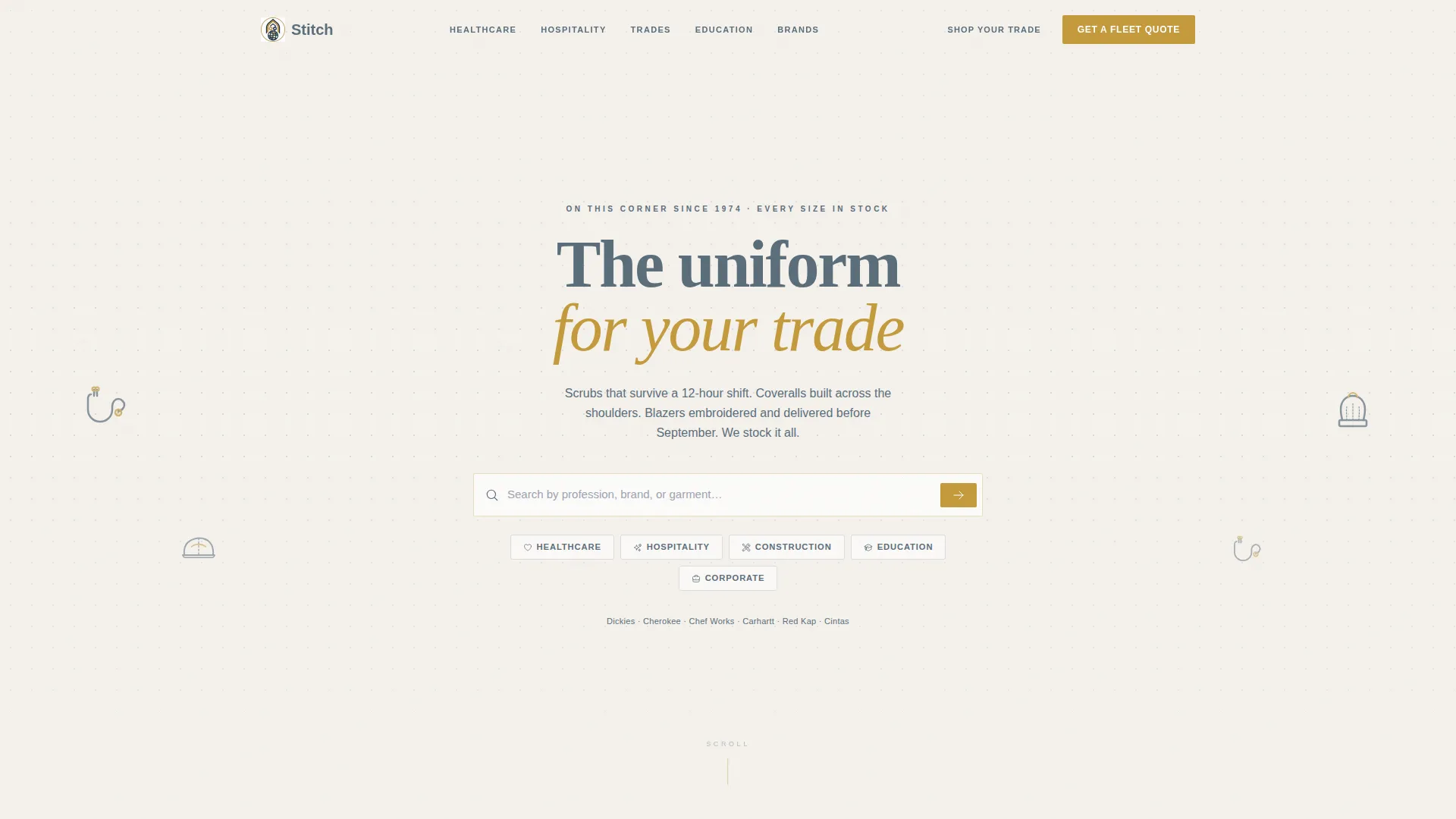 Local Brick & Mortar Business Patient Education Website Template