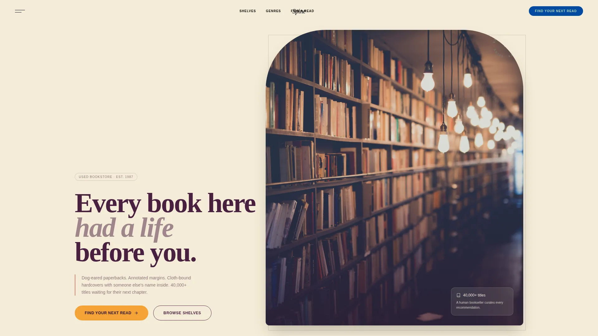 Local Brick & Mortar Business Professional Website Template